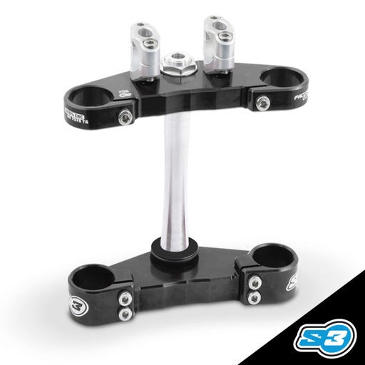 [HA-1110-B] S3 - Triple Clamps, Aluminum, Trials, GasGas, HA-1110-B