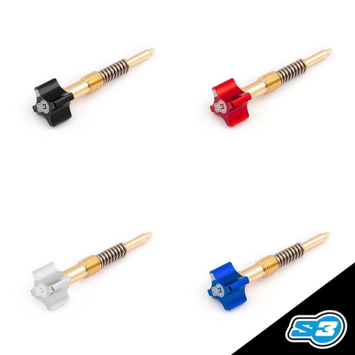 S3 - Screw, Air Adjuster, Keihin, Trials, BL-611 (Limited Stock)