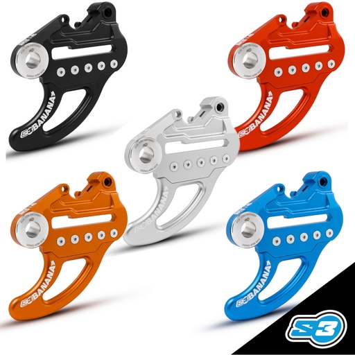 S3 - Guard, Disc, Rear, "Banana", GasGas/KTM/Husqvarna/Sherco, DBB-0051