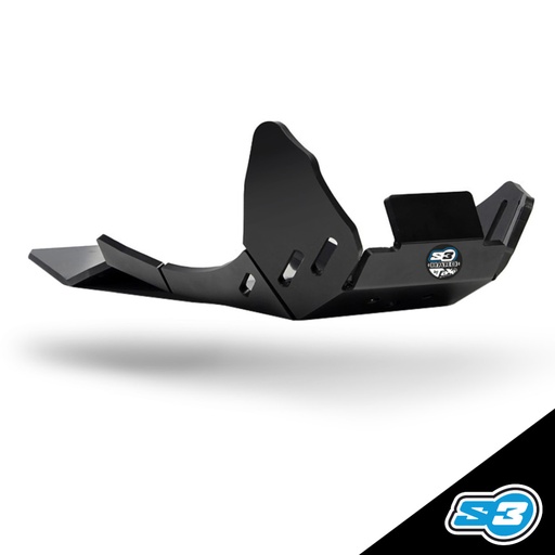 [UK-1638-B] S3 - Skid Plate, Enduro, KTM/Husqvarna/GasGas, TBI (No Tpi), UK-1638-B