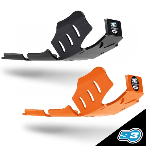S3 - Skid Plate, Enduro, KTM 2T, 17-23, No Linkage