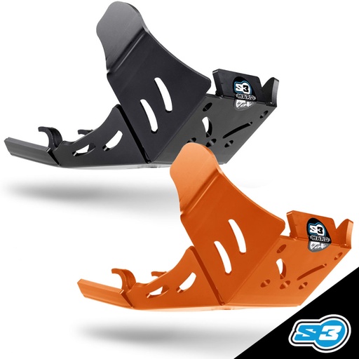 S3 - Skid Plate, Enduro, KTM 4T, No Linkage