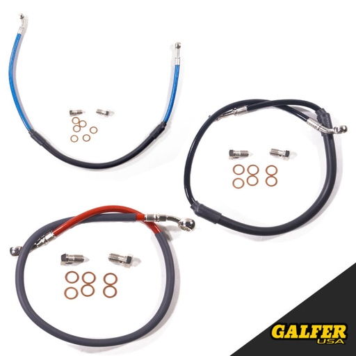 Galfer - Line, Brake, Rear, Braided, GasGas/RIEJU 2005+