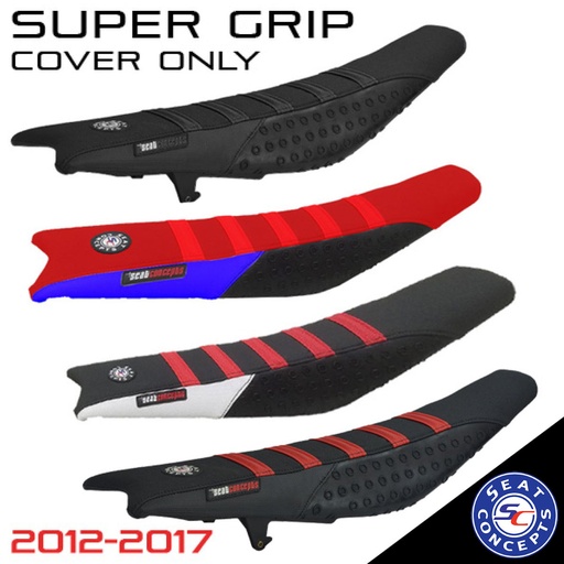 Seat Concepts - Cover, Seat, Super Grip, GasGas, 12-17, 21-9241-10-9xxx (Limited Stock)