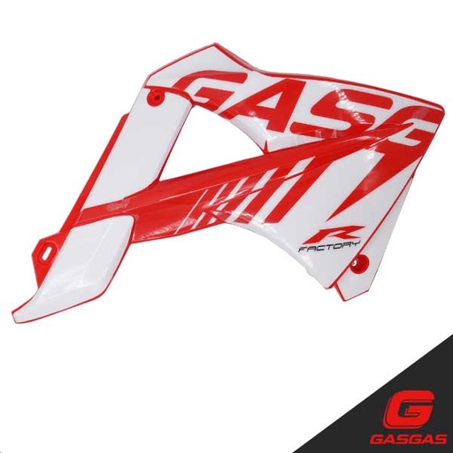 [RIEJU-BF90000024513] RJ - Cover, Radiator, Right, Red with Decal, GasGas 13, BF90000024513