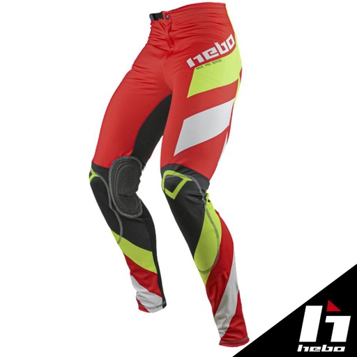 Hebo - Pants, Race Pro, Trial, Red, HE3174 (Limited Stock)