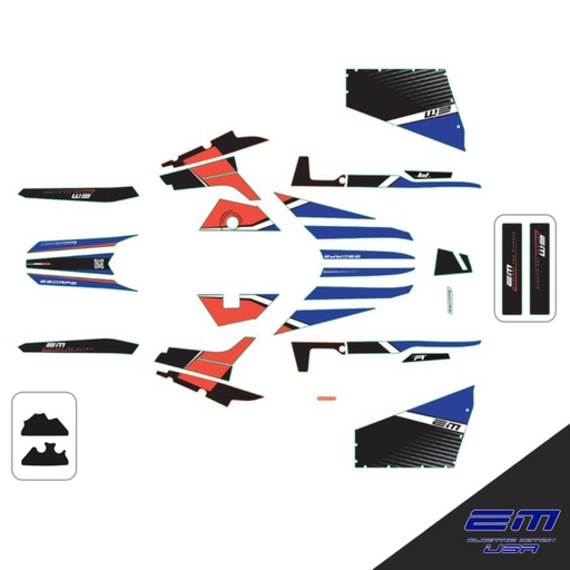 [EM-RL03S-81201-00-00] EM - Stickers, Complete Kit, ESCAPE/ESCAPE R/S, 2024, RL03S-81201-00-00