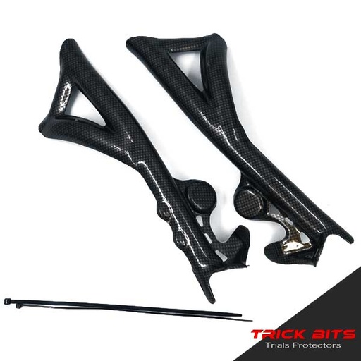 [TBCGG5C1] Trick Bits - Guard, Frame, GasGas TXT 11-Up, Carbon Weave, TBCGG5C1 (Limited Stock)