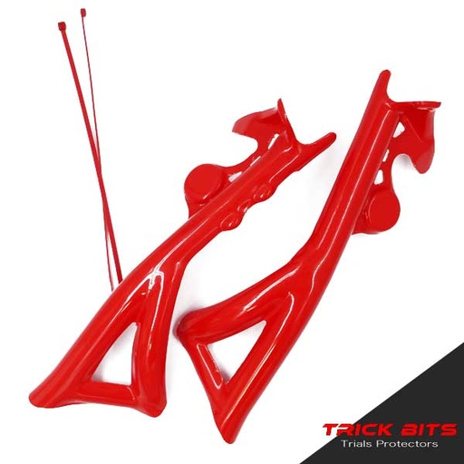 [TBCGG5CR] Trick Bits - Guard, Frame, GasGas TXT 11-Up, Red, TBCGG5CR (Limited Stock)