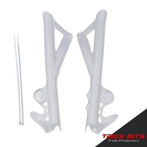 [TBCGG5CW] Trick Bits - Guard, Frame, GasGas TXT 11-Up, White, TBCGG5CW (Limited Stock)