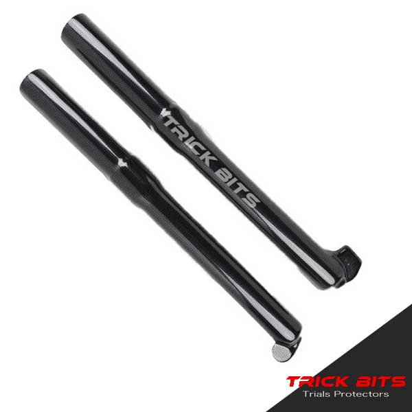 Trick Bits - Guard, Forks, Marzocchi, 40mm, Full Length, GasGas TXT, Carbon Look, TBCGG6A (Limited Stock)