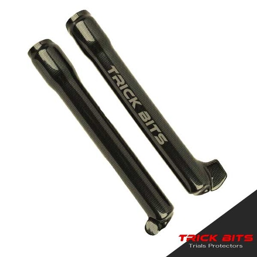 [TBCGG6B1] Trick Bits - Guard, Forks, Marzocchi, 40mm, Short, GasGas TXT, Carbon Weave, TBCGG6B1 (Limited Stock)