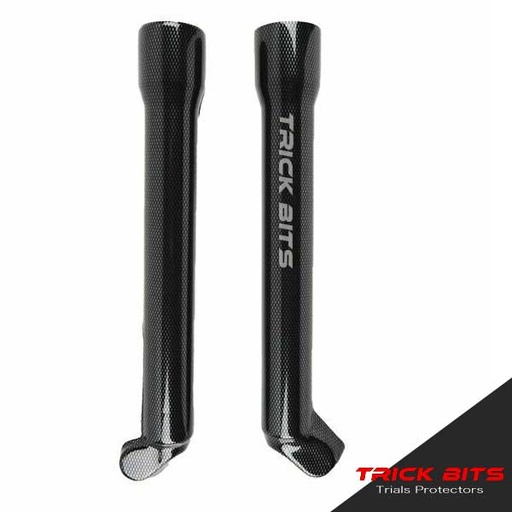 [TBCM10A1] Trick Bits - Guard, Forks, Showa, Montesa 00-Up, Carbon Weave, TBCM10A1 (Limited Stock)