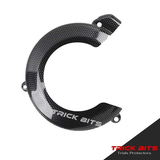 [TBCS8B] Trick Bits - Guard, Flywheel Case, Sherco 11-Up, Carbon Look, TBCS8B (Limited Stock)