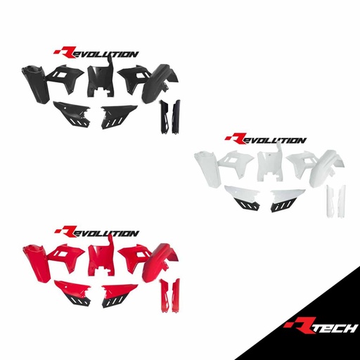 RTech Full Plastic Kit - Honda CRF-R Models (2021 to 2024) - 6 PCS