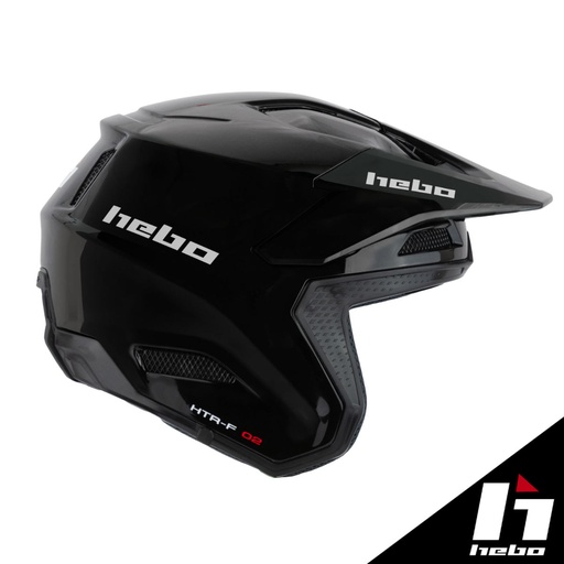 Hebo - Helmet, Zone Pro, Monocolor, Black, Trial, HC1031N