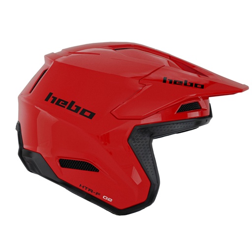 Hebo Zone Pro Monocolor Helmet (Red)