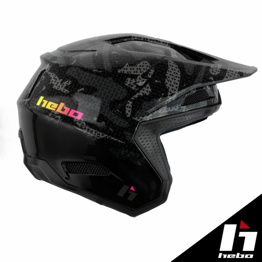 Hebo - Helmet, Zone Pro, Camo, Trial, HC1041N