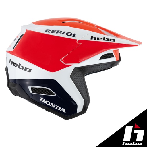 Hebo - Helmet, Zone Pro, Team Montesa, Trial, HC1053B