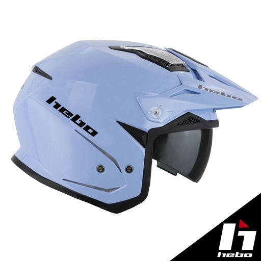 Hebo - Helmet, Zone 5, Monocolor, Blue, Trial, HC1129A