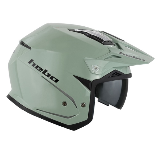 Hebo Zone 5 V6 Monocolor Helmet (Green)