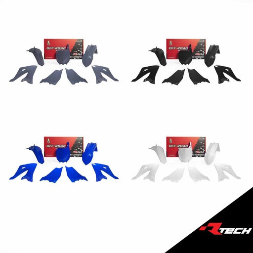 RTech Plastic Kit - Yamaha YZ/YZ-X Models (2022 to 2024) - 5 PCS
