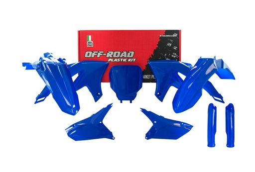 [RTECH-R-KITYZF-BL0-723] RTech Plastic Kit  for Yamaha YZF and YZ-FX Bikes (2023-2025) - 6 PCS - (YZF Blue)