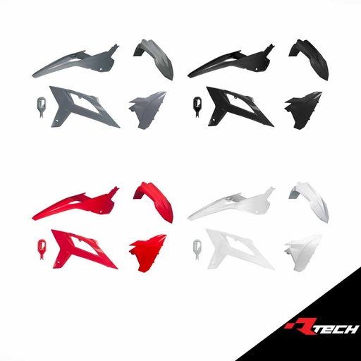 RTech Plastic Kit - Beta RR Models (2020 to 2022) - 4 PCS