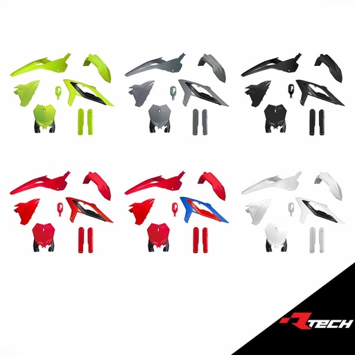 RTech Plastic Kit - Beta RX Models (2023 to 2024) - 6 PCS