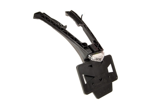 [RTECH-R-PTLED0NR922] RTech Integra License Plate Holder with LED Taillight for Beta RR Bikes - USA Version - (2020-2024) - (Black)