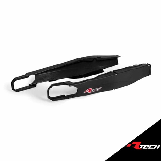[RTECH-R-PFCKTMNR001] RTech R-PFCKTMNR001 Plastic Swingarm Protectors - KTM EXC/SX/XC-W Models (2011 to 2023) - (Black)