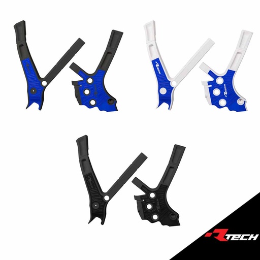 RTech Bi-Material Frame Protectors - Yamaha YZ Models (2022 to 2024)