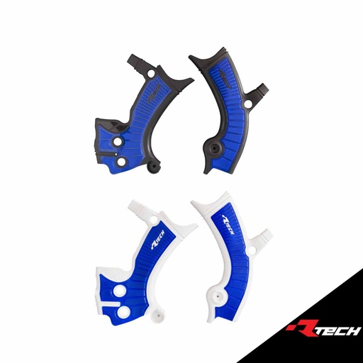 RTech Bi-Material Frame Protectors - Yamaha WRF/YZF/YZ-FX Models (2018 to 2023)