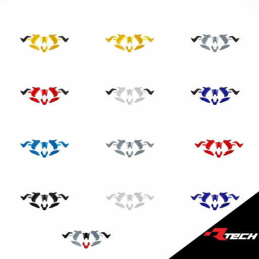 RTech T7 Revolution Plastic Kit - Yamaha T7 Models (2019 to 2024) - 7 PCS