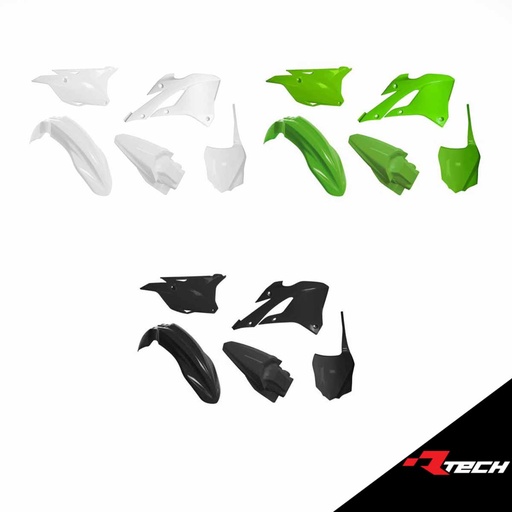 RTech - Kit, Plastic, Kawasaki, KX-85, KX-100, 98-13, R-KITKX0-xxx-507