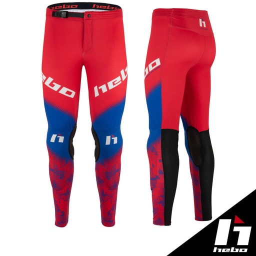 Hebo - Pants, Pro, Race, Red, Trials, HE3176A