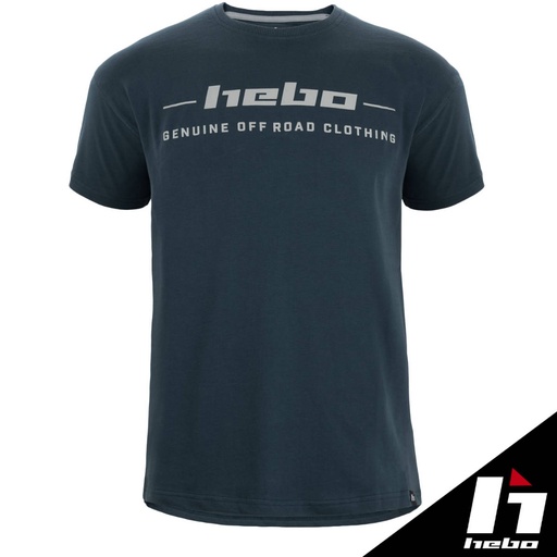 Hebo - T-Shirt, Casual Wear T, Blue, HM5503A