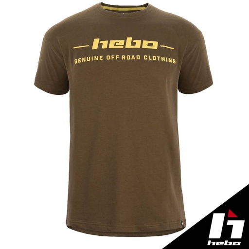 Hebo - T-Shirt, Casual Wear T, Khaki, HM5503K