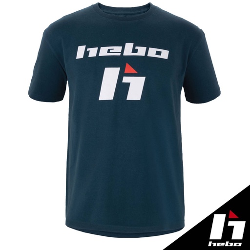 Hebo - T-Shirt, Casual Wear, Blue, HM5504A