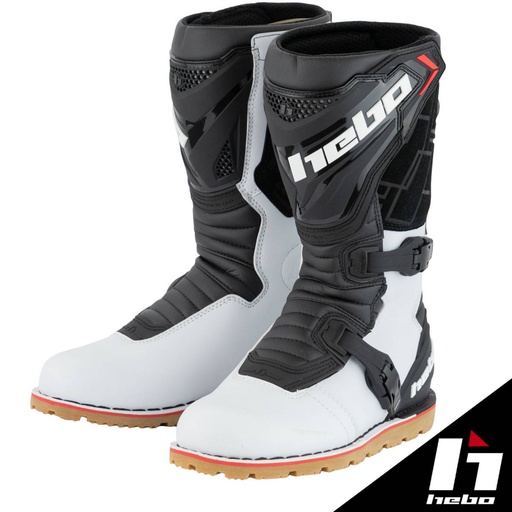 Hebo - Boots, Technical 3.0, Micro, Trial, White, HT1016B