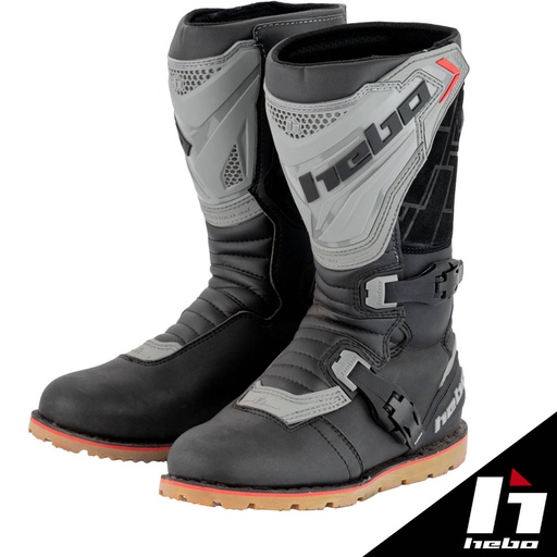 Hebo - Boots, Technical 3.0, Micro, Trial, Black, HT1016N
