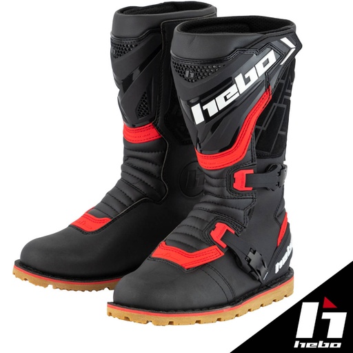 Hebo - Boots, Technical 3.0, Micro, Trial, Red, HT1016R