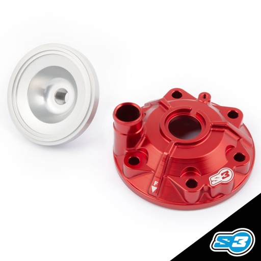 [XTR-3361-250-R] S3 - Kit, Cylinder Head, Enduro, TBI, 250, Extreme, Red, XTR-3361-250-R