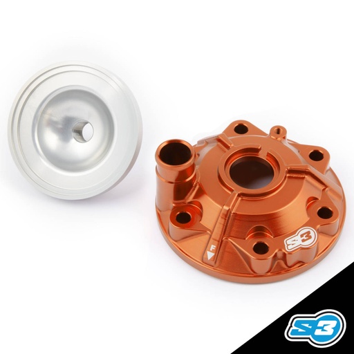 [XTR-3361-250-O] S3 - Kit, Cylinder Head, Enduro, TBI, 250, Extreme, Orange, XTR-3361-250-O