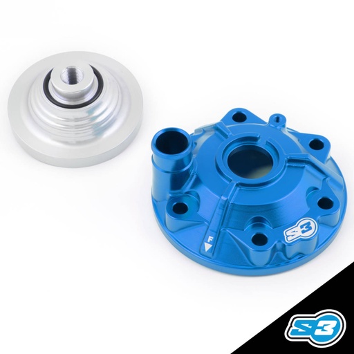 [PWR-3361-250-U] S3 - Kit, Cylinder Head, Enduro, TBI, 250, Power, Blue, PWR-3361-250-U