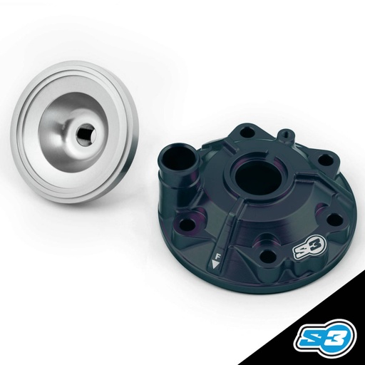 [XTR-163-300-B] S3 - Kit, Cylinder Head, Enduro, TBI, 300, Extreme, Black, XTR-163-300-B