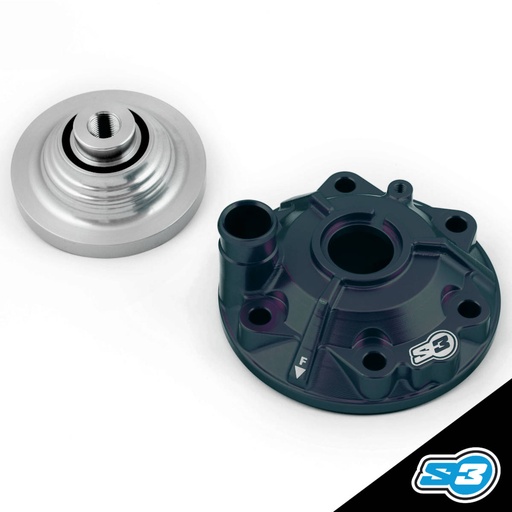 [PWR-163-300-B] S3 - Kit, Cylinder Head, Enduro, TBI, 300, Power, Black, PWR-163-300-B