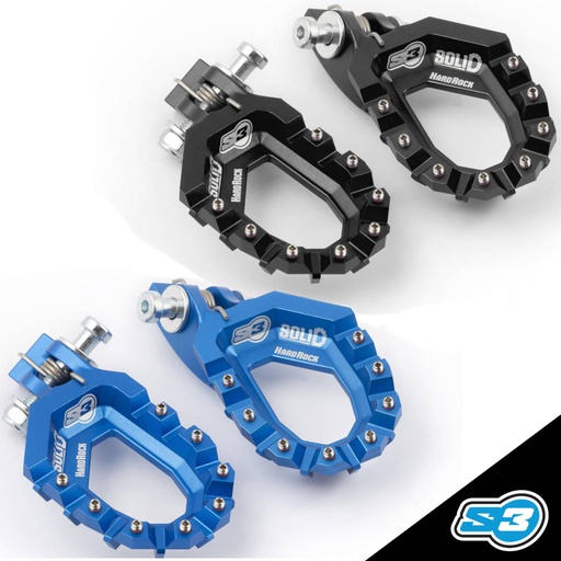 S3 - Footpegs, Hardrock, Solid, Trials, Sherco/Scorpa, ESS-023-x