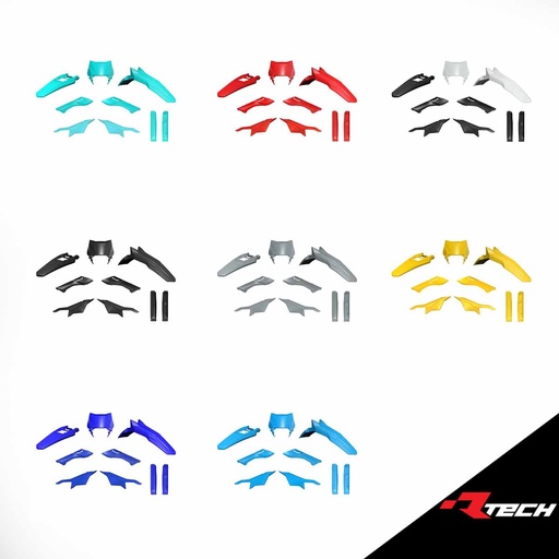 RTech Plastic Kit - Sur-Ron Ultra Bee Models (2023 to 2024) - 6 PCS