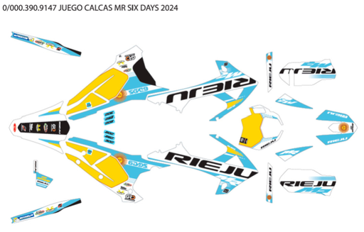 [RIEJU-0/000.390.9147] RJ - MR SIX DAYS DECAL SET 2024, 0/000.390.9147 